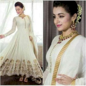 ইন্ডিয়ান পার্টি ড্রেস কালেকশন  এমব্রয়ডারি ওয়েটলেস পার্টি ড্রেস 