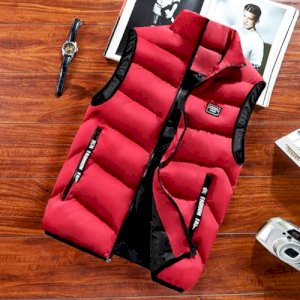 Casual Vest Men Autumn Winter Jackets Thick Vests Man Sleeveless Coats Male Warm Cotton Padded Waistcoat