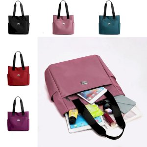 High Quality Nylon Shoulder Bag Lightweight Waterproof Tote Bags Large Capacity Handbag School And Travel Bags