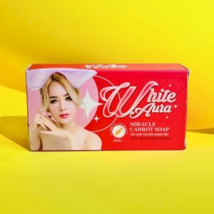 White Aura Miracle Carrot Soap